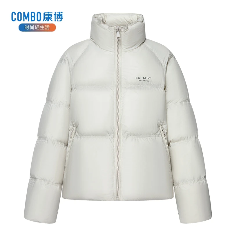 【姿姐】康博纯色立领面包服宽松保暖棉服K405056656