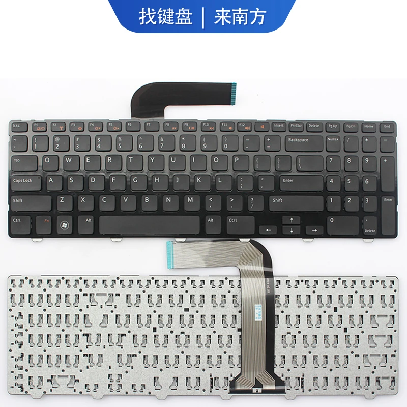 适用 DELL南元 Inspiron N5110 15R M5110 M501Z M511R笔记本键盘