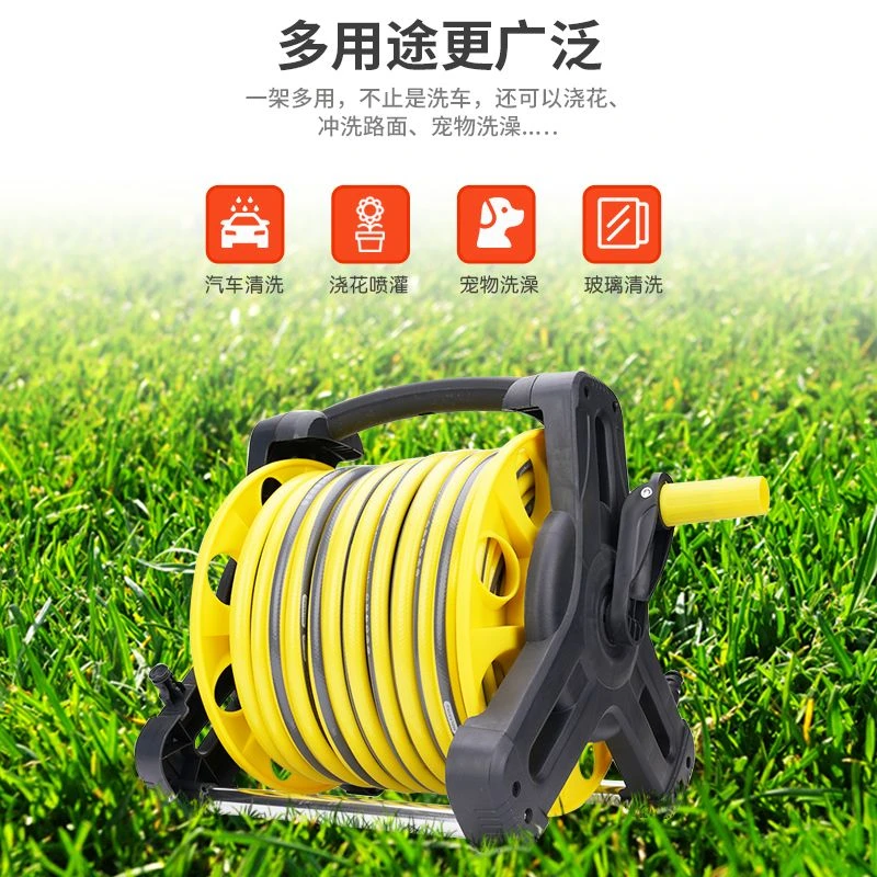 水管收纳收管架子卷管神器新款收管器手摇收纳盘缠水管收纳车手推