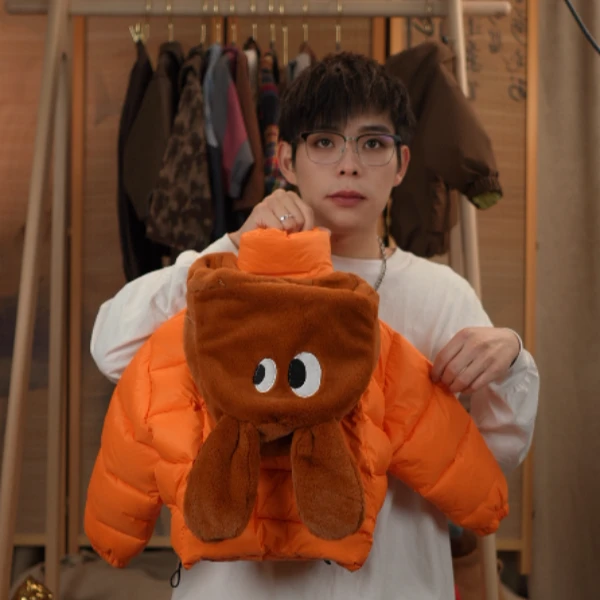 【麦田】冬季新款大眼仔夹棉加厚棉服宽松韩版百搭极寒系列棉服