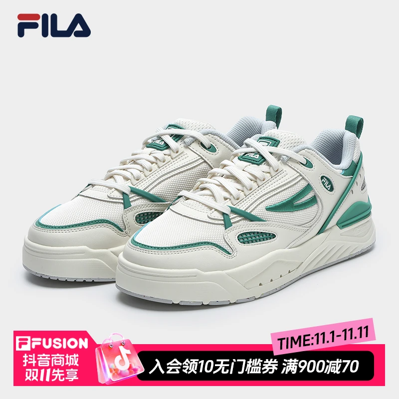 FILA/斐乐【斯拉姆】女士夏季时尚摩登休闲透气呼吸板鞋F12W321203
