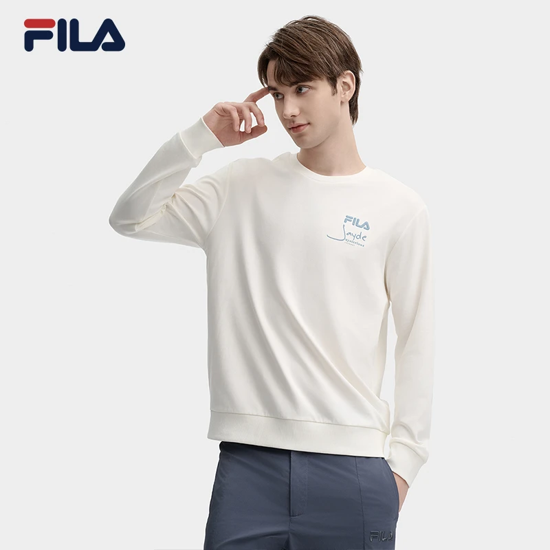 FILA/斐乐运动卫衣【国庆出游】雅丹风宽松圆领卫衣男士