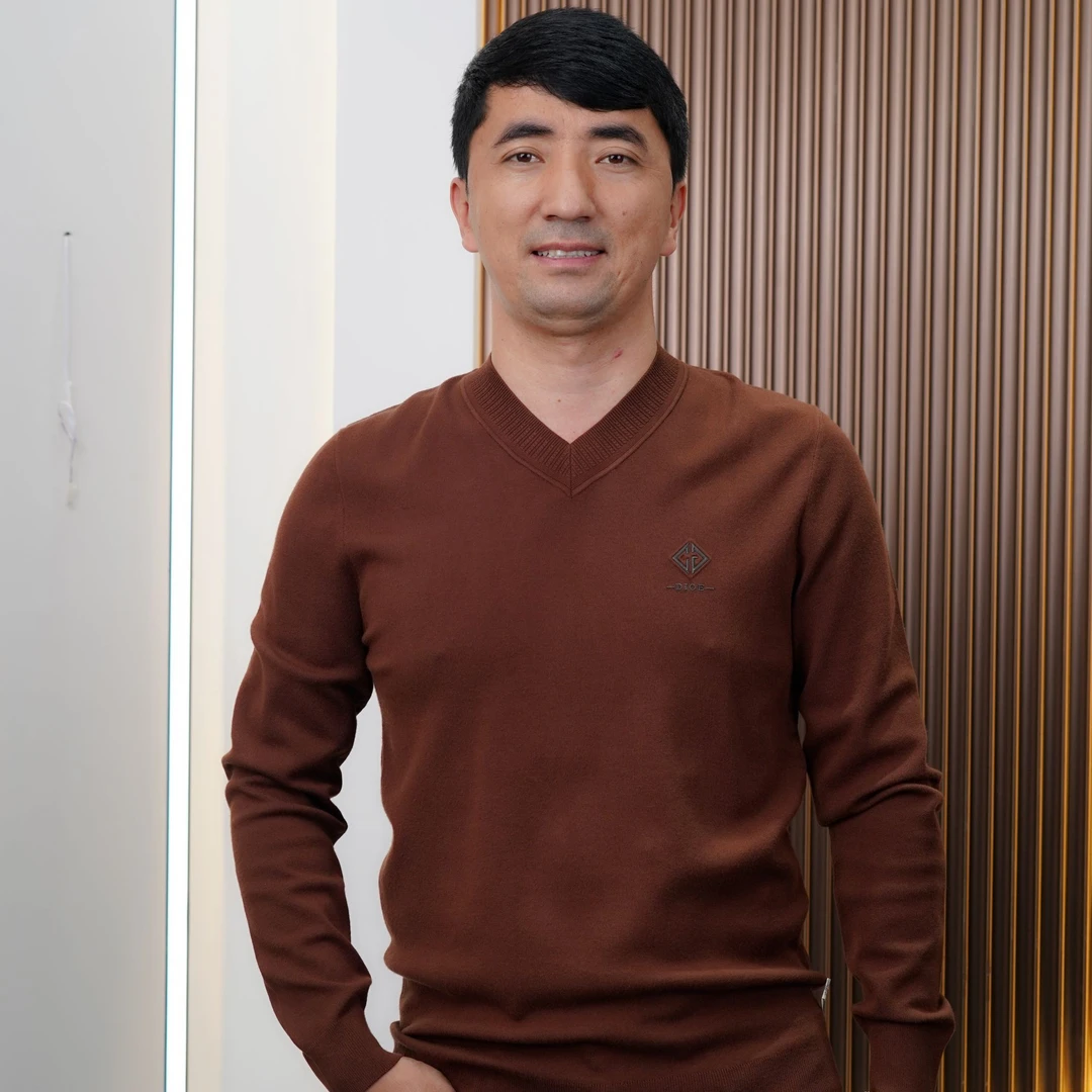 ADILJAN ABROY23200男装圆领长袖大码男士针织中老年休闲宽松加厚