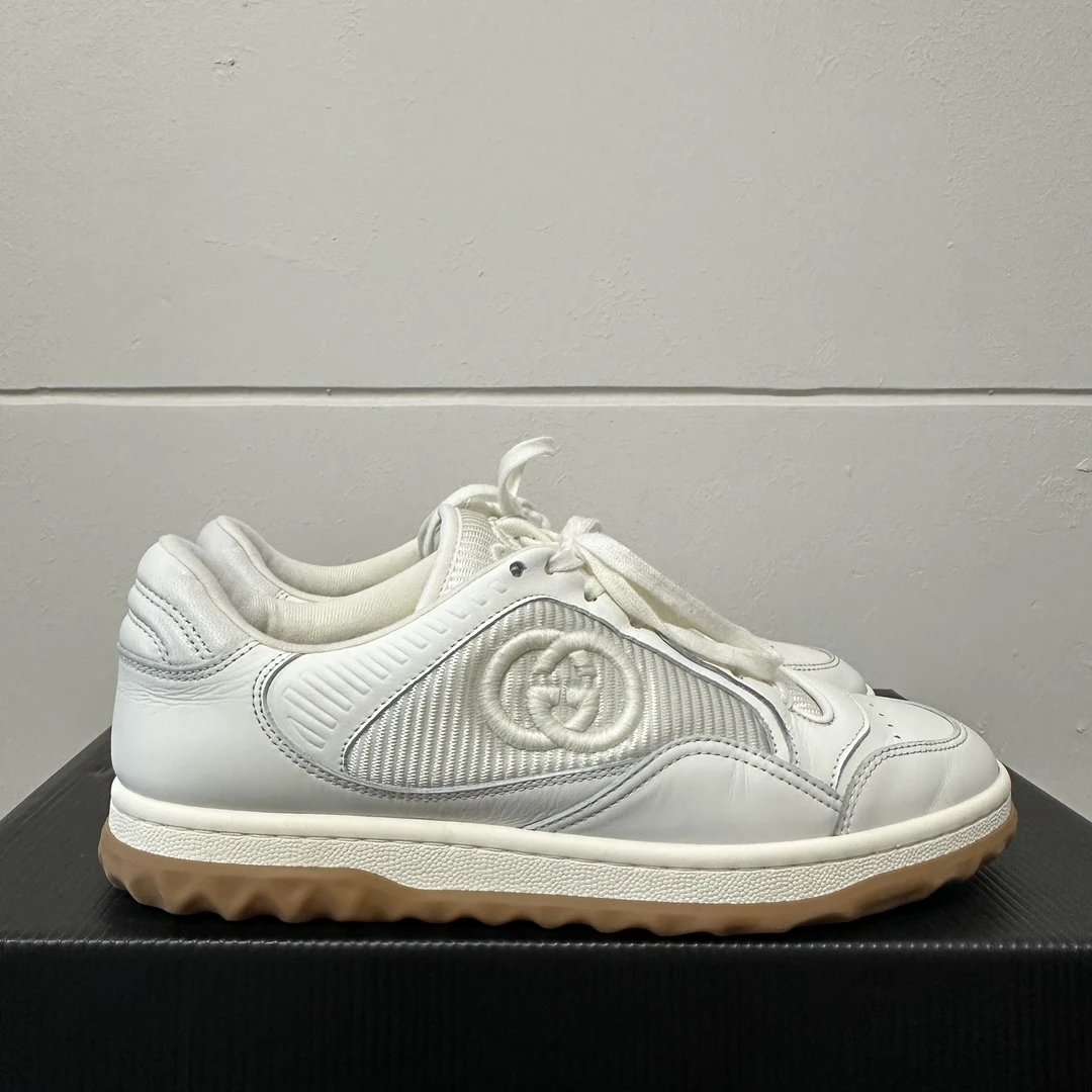 Gucci MAC80米白/39.5码/99新/专柜7600/有原盒/747953