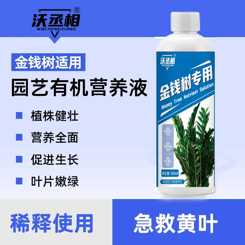 【金钱树专用】金钱树专用营养液土培花草营养液专业配方生长吸收