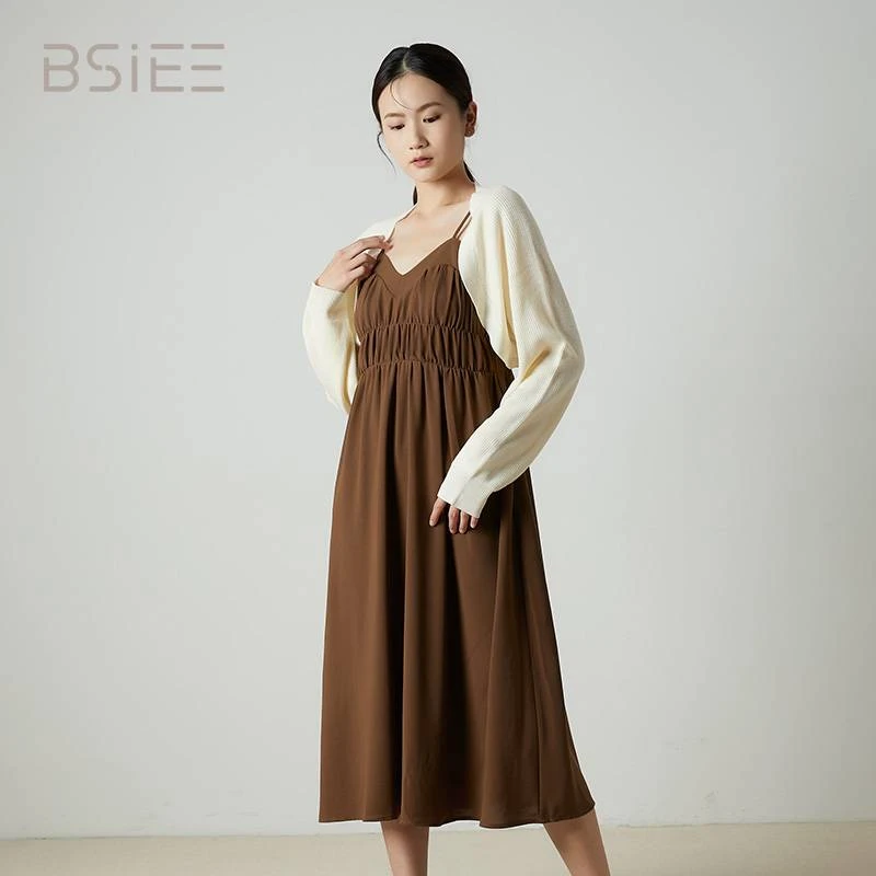 BSIEE两件套吊带裙