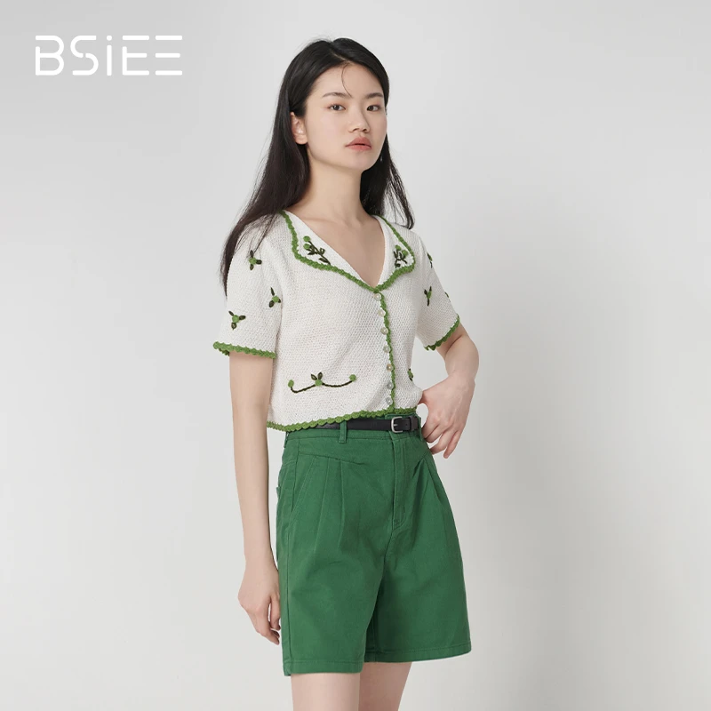 本涩BSIEE短裤女款夏天胯大腿粗