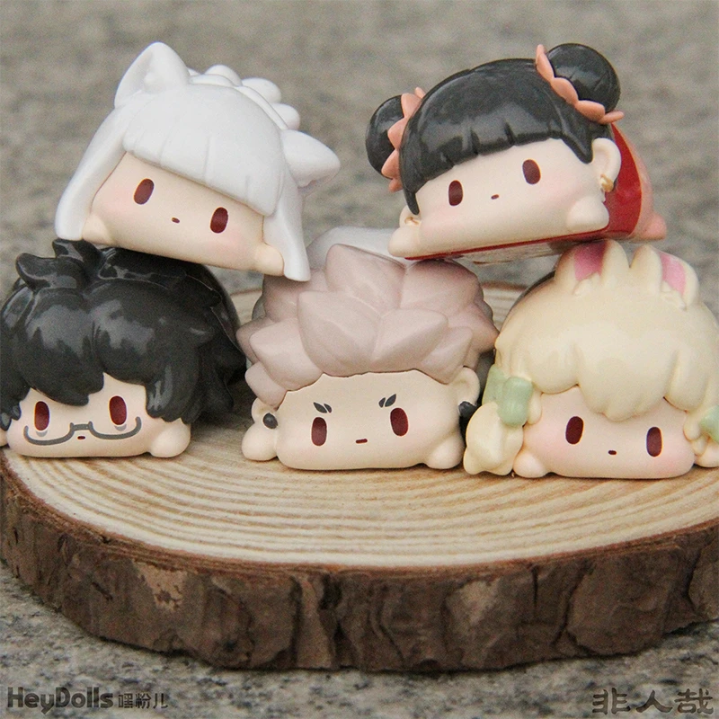 非人哉迷你趴趴公仔盲袋第一弹盲盒单盒动漫手办桌面摆件