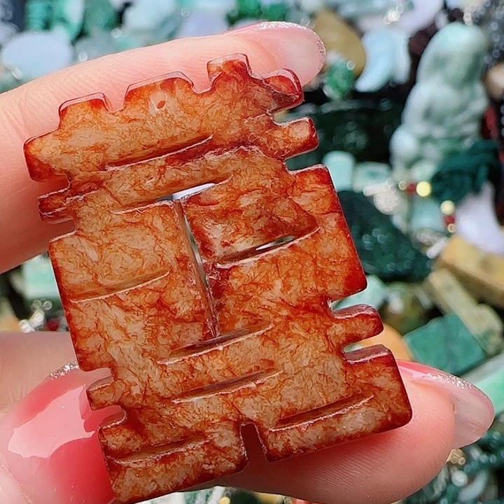 翡翠颈饰未镶嵌天然A货789