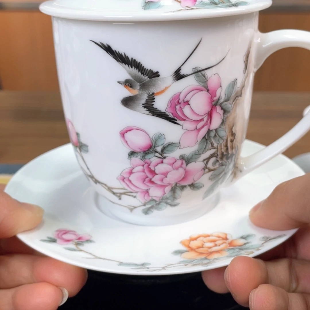 【闪购商品】瓷杯水*