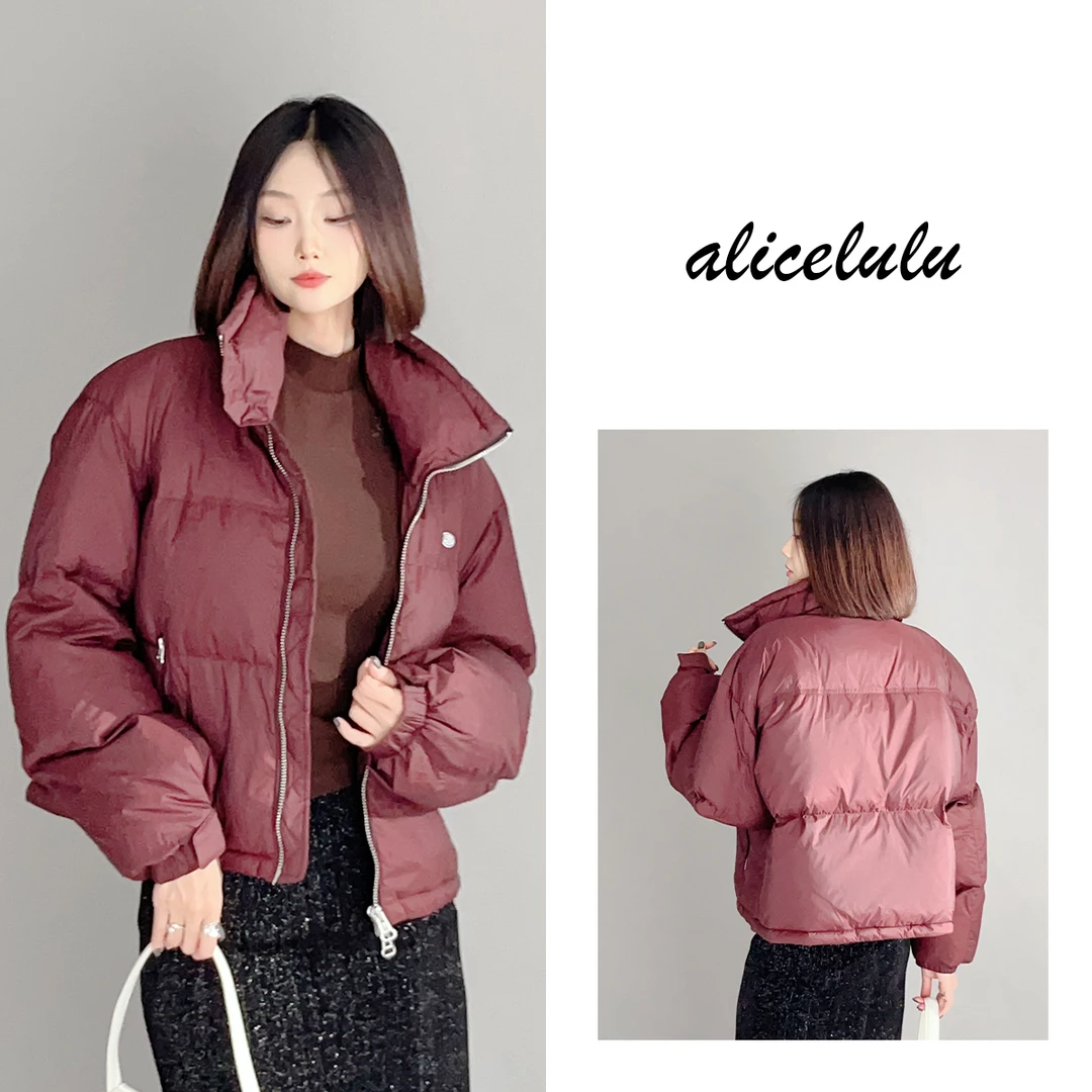 4 ALICE “冬日潮人”羽绒服 时髦立领 蓬松鸭绒 S2140477Tr