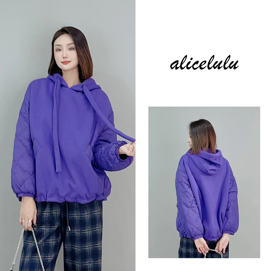 2 ALICE “潮人预警”羽绒服 慵懒连帽 鸭绒填充 S2141081Vr