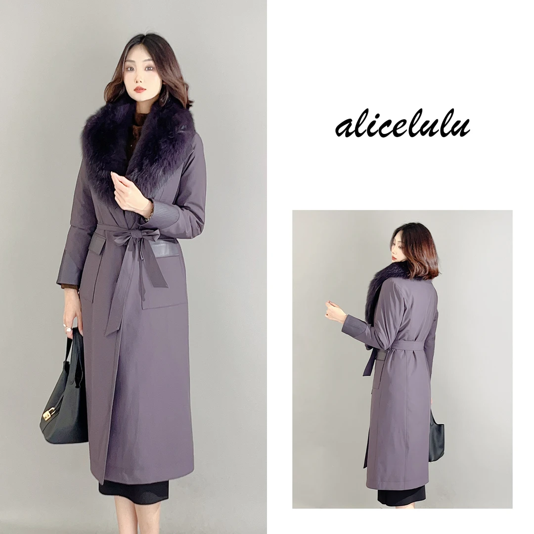 2 ALICE “贵气袭人”羽绒服 奢贵鹅绒 羊皮毛领 S2140157Kr