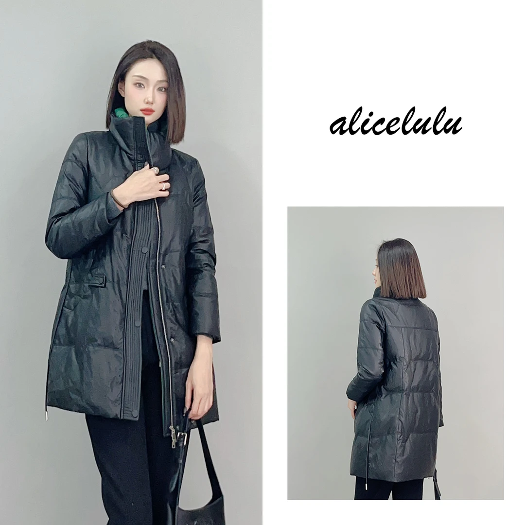 2 ALICE “空气墙”羽绒服 科技鸭绒 柔软皮质 S2140822Tr