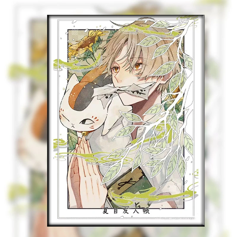 【炫彩】夏目友人帐diy数字油画治愈动漫手绘涂色丙烯高颜值装饰画