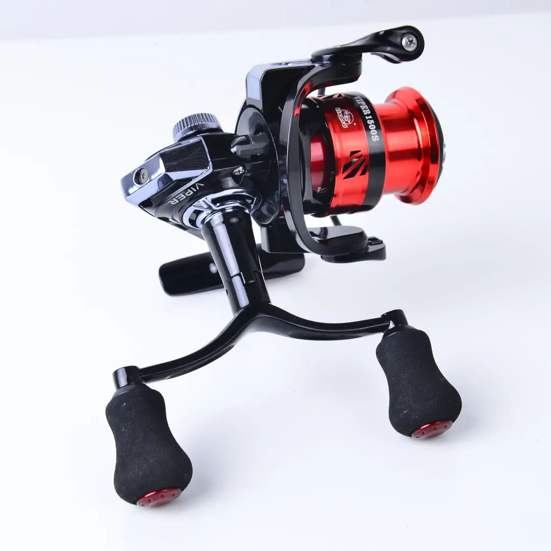 VIPER红色双摇臂微物轮1500S/2500S/3500S断码渔轮