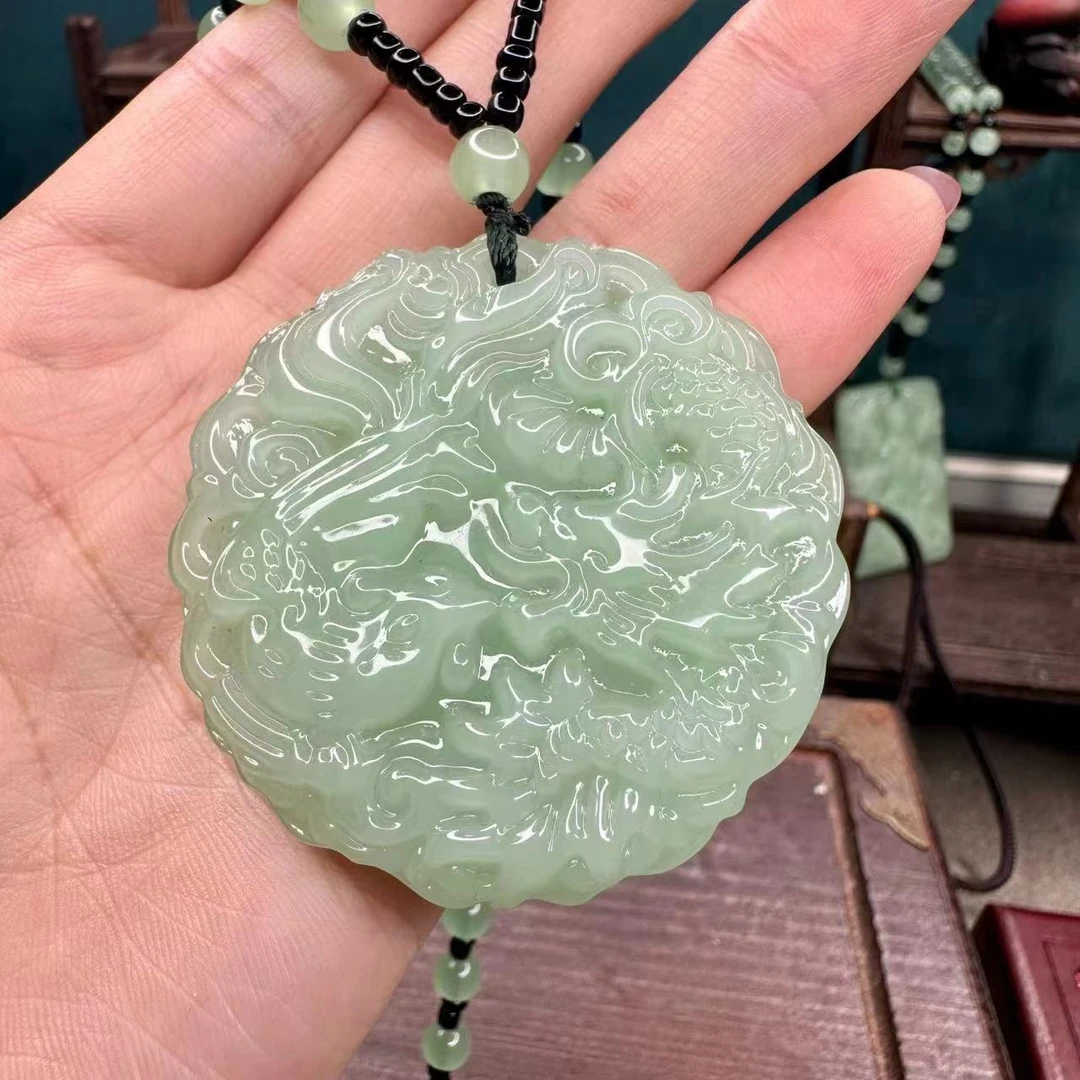 2024秋冬新款P7时尚百搭吊坠龙凤呈祥XL705