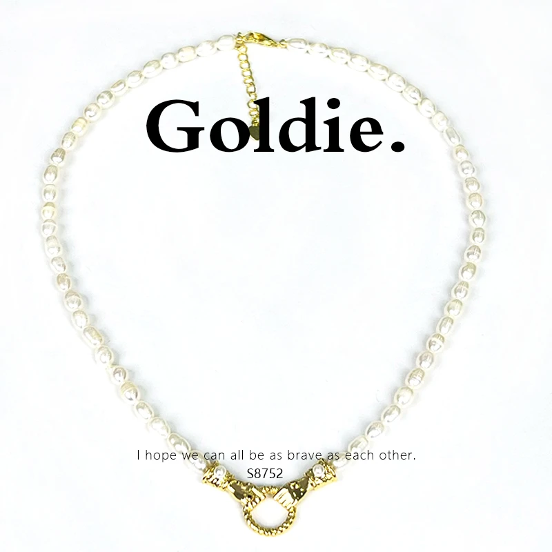 铜合金项链 设计师款经典时尚气质项链 8752