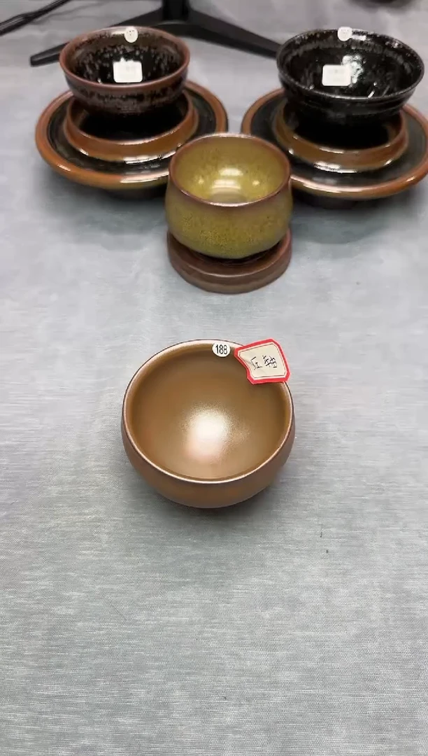 【闪购商品】茶盏印春堂柴烧建盏