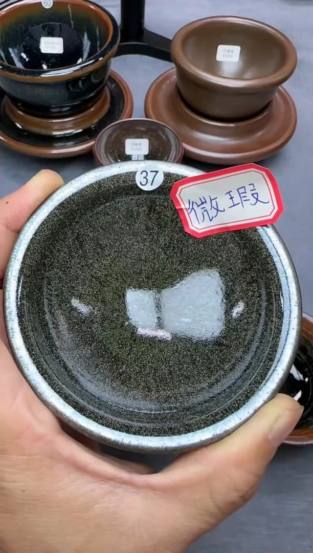 【闪购商品】茶盏印春堂柴烧建盏