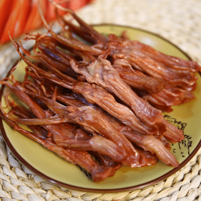 新鲜速冻鸭舌500g装卤汁酱爆烧烤生鲜鸭肉制品熏烧商用鸭舌头批发