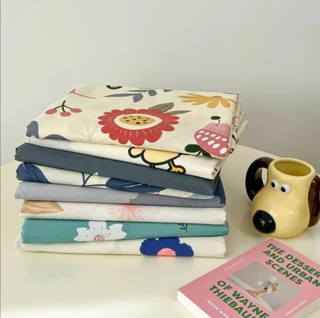 水洗亲肤印花孤品微瑕布头 床单 介意勿拍 听主播介绍下单C01-C88