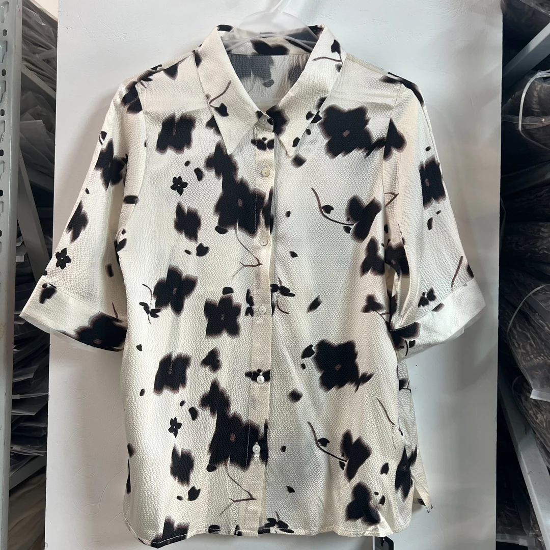 【玲姐丝绸】桑蚕丝衬衫S1261