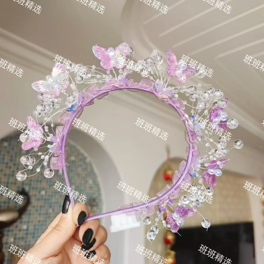 【班班精选】簪花仙子发箍精美发箍发饰手工diy制作材料