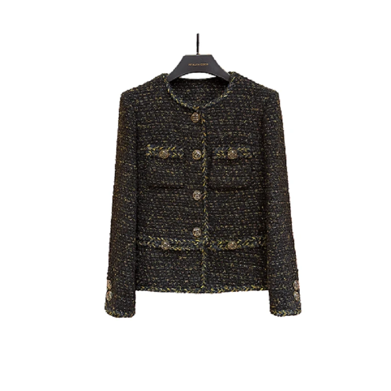 「VITALITY COCO」"收藏家2.0" 高级法式宽松高端复古小香风外套218