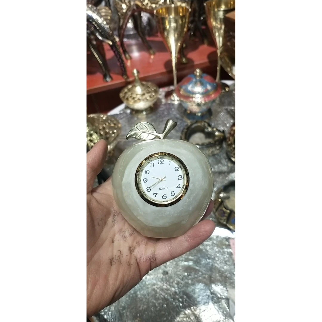 巴基斯坦玉苹果巴玉玉石摆件工艺品