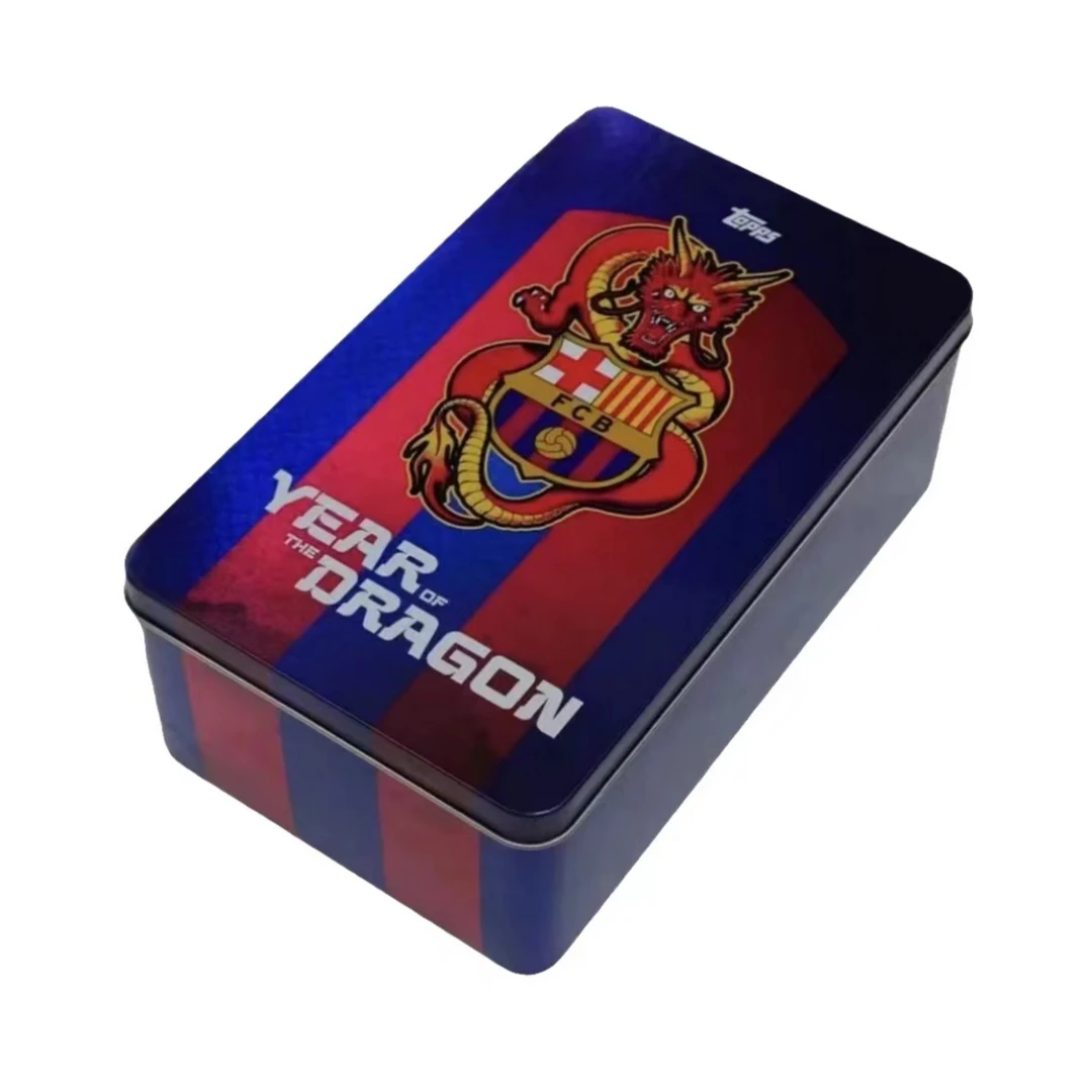 【代拆】Topps 23-24赛季 巴萨龙年队盒系列 足球球星卡盲盒