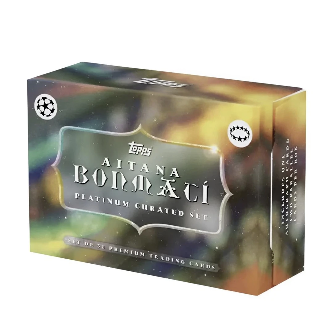 【代拆】Topps 23-24赛季 邦马蒂白金盒 足球球星卡盲盒