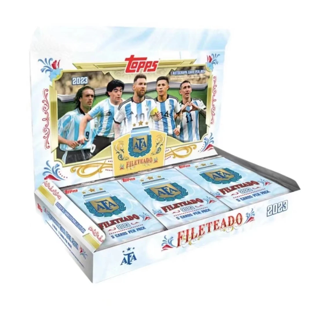 【代拆】22-23 Topps 阿根廷菲勒特队盒 足球球星卡盲盒