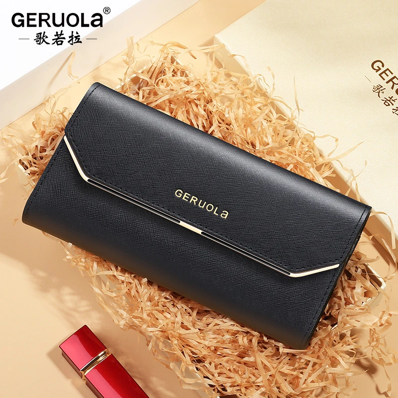 2025新款钱包女长款大容量多卡位高档真皮百搭手拿包钱夹手机包