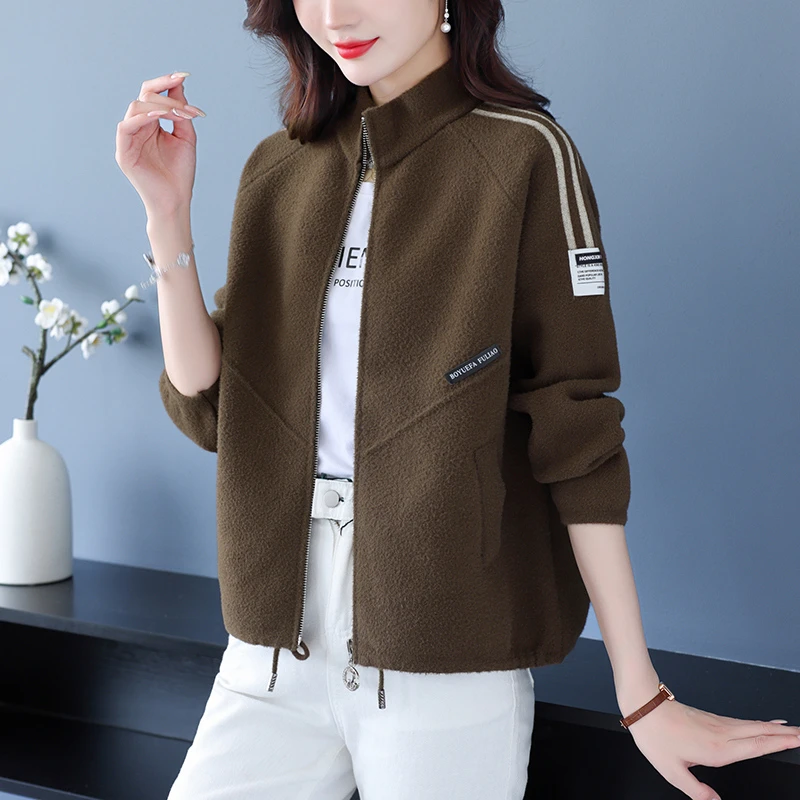 A01-A30号新款针织衫洋气上衣短袖开衫女春秋装气质毛衣长袖宽松