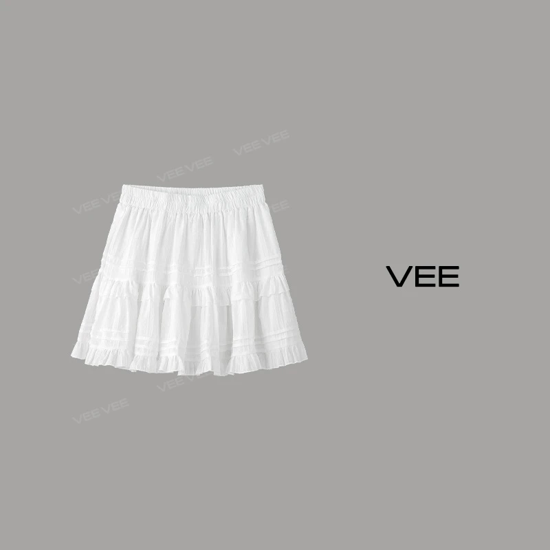 VEE【小天鹅】【专属】新款时尚提花短款蓬蓬裙