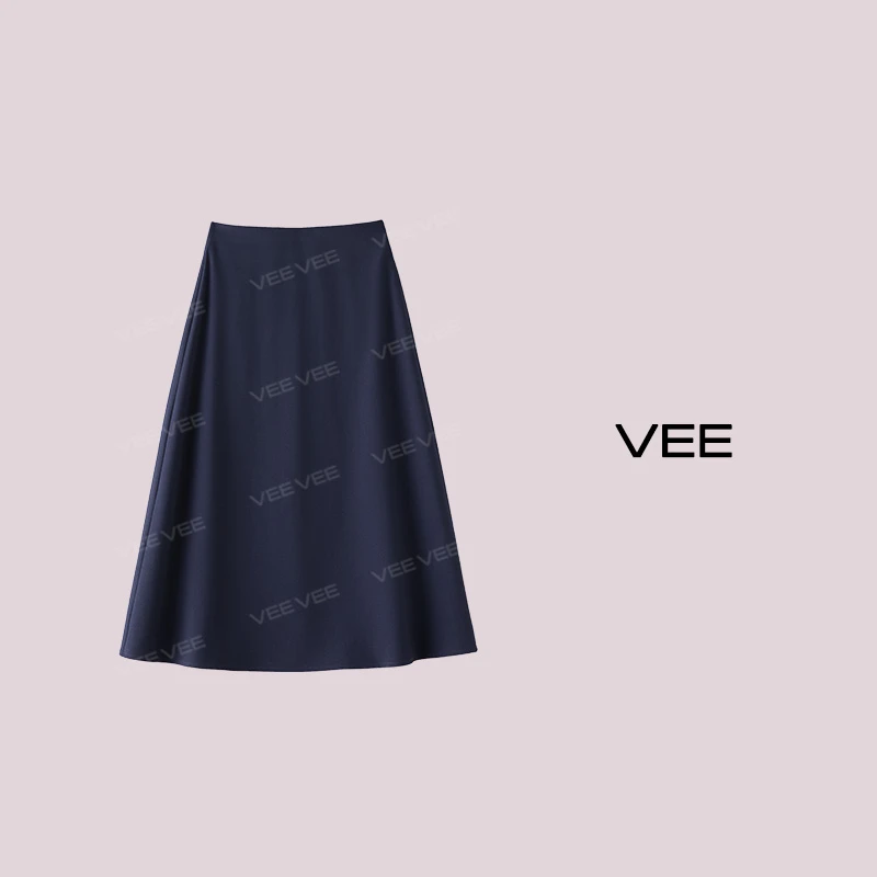 VEE【艾米丽】新款百搭时尚气质显瘦A字长&短款半裙