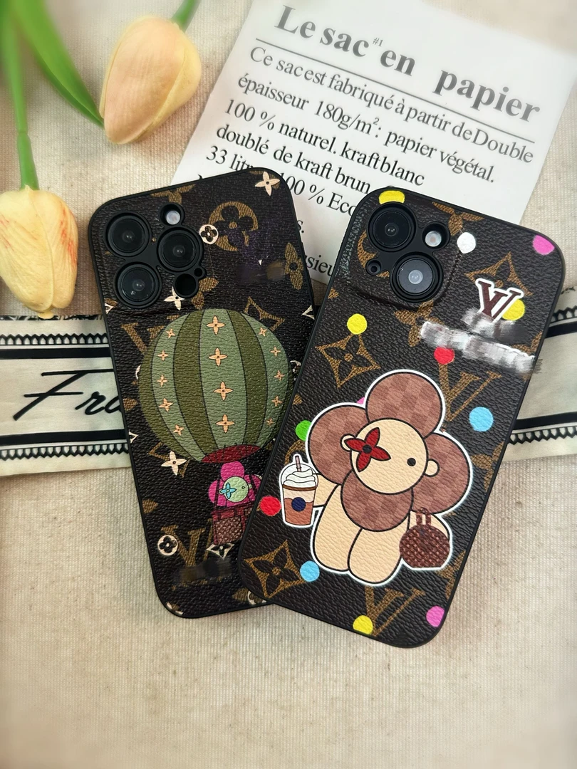适用于太阳花苹果15手机壳iPhone15promax奢华皮质14老花情侣高级