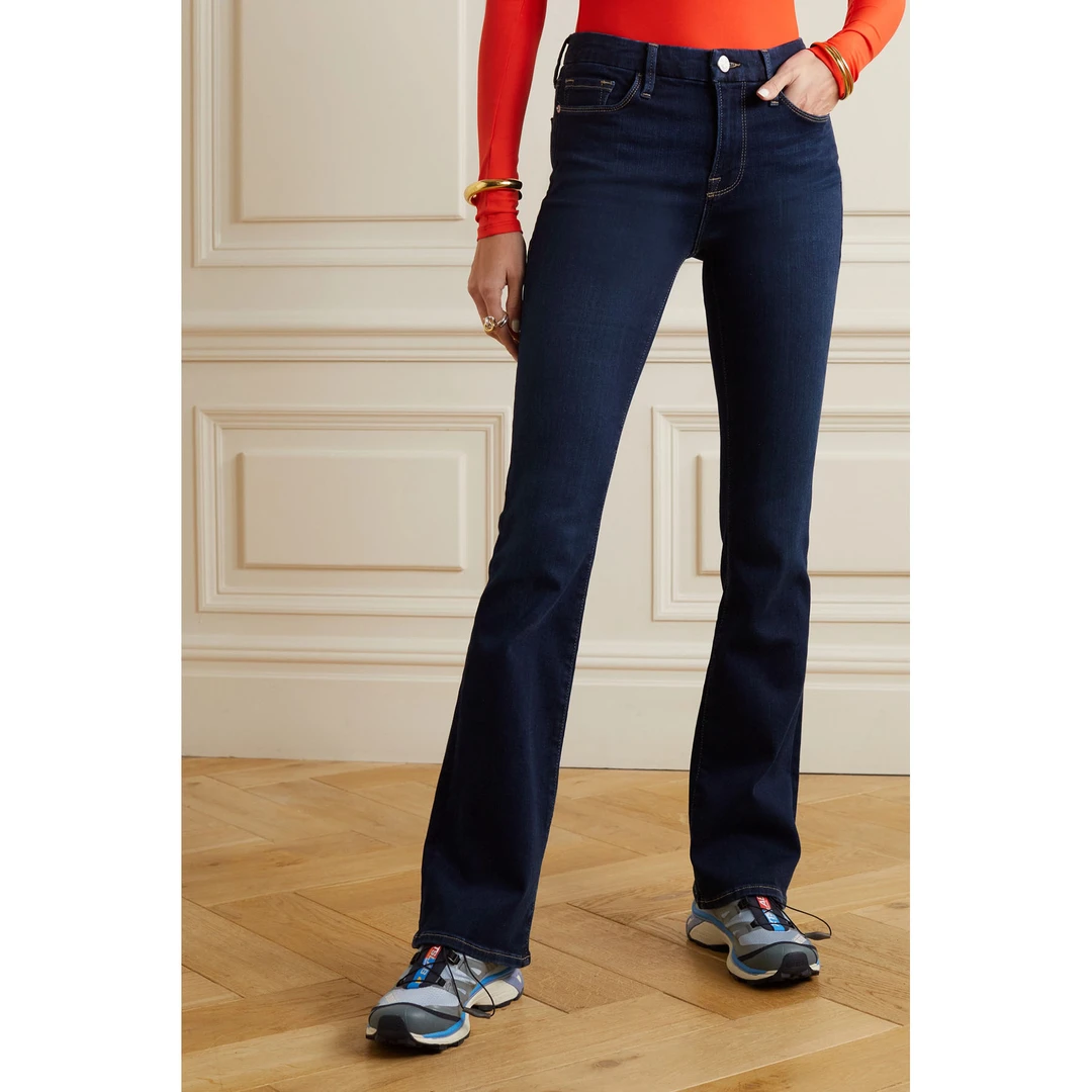 FRAME DENIM Le Mini Boot 中腰牛仔裤显瘦修身NAP颇特