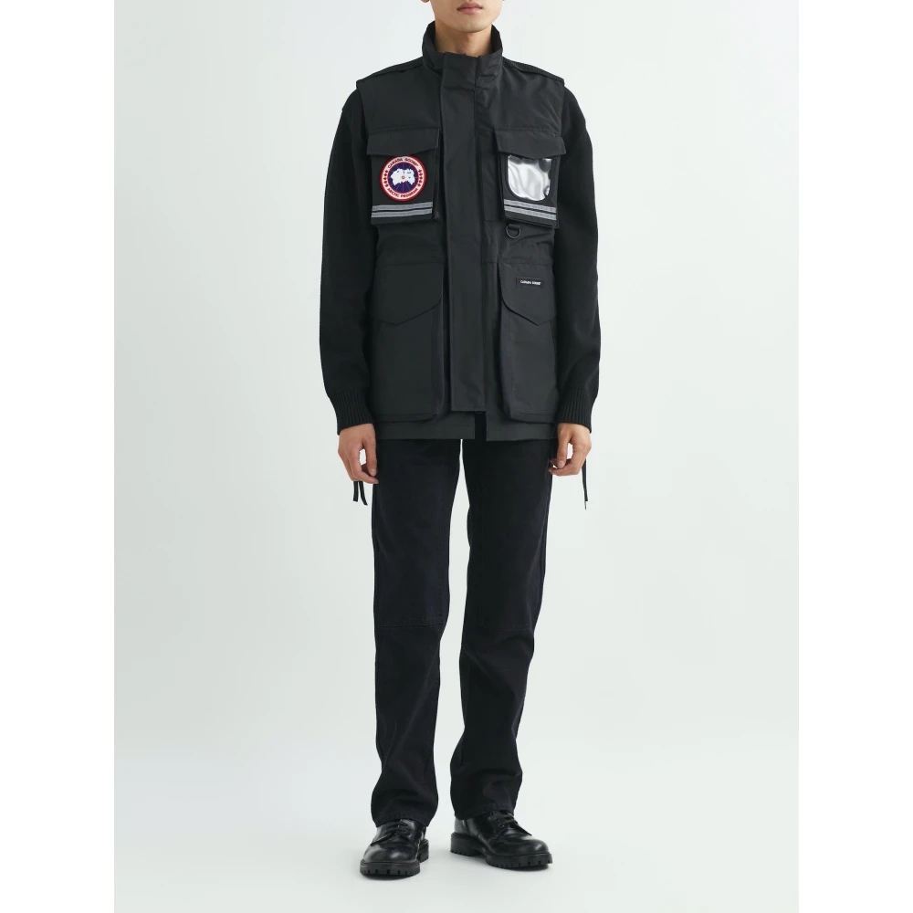 Canada Goose The Journey 贴花软壳面料时尚男士马甲NAP颇特