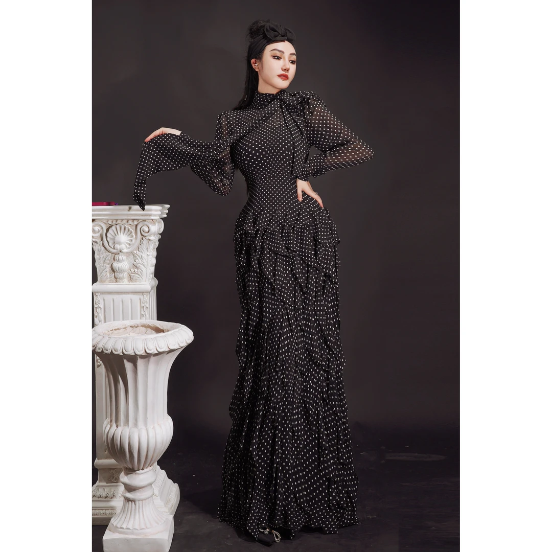 【星姐推荐】星原创高级定制【罗马少女】设计师轻奢名媛度假风连衣裙