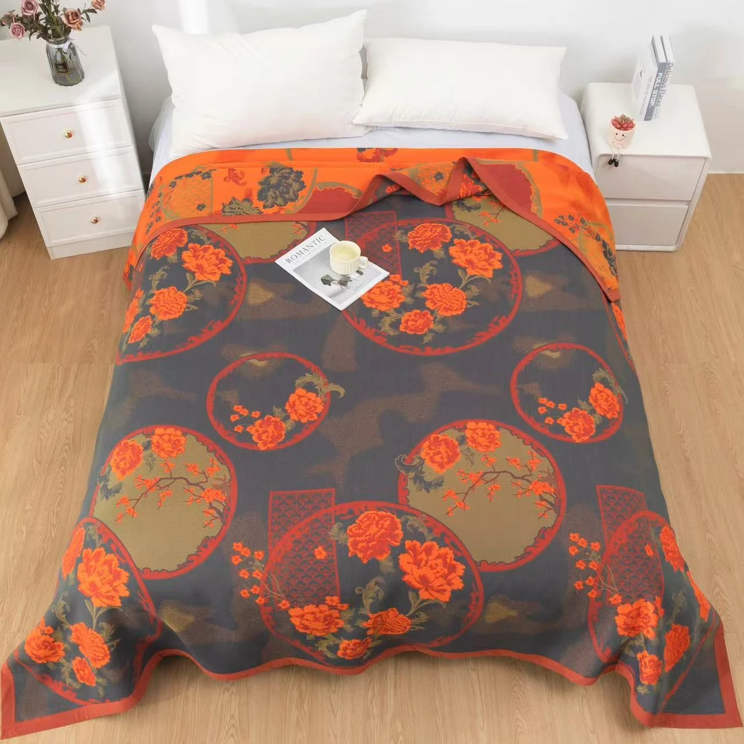 【古典古韵—盖毯】多功能纱布盖毯（赠送原包装手提袋）