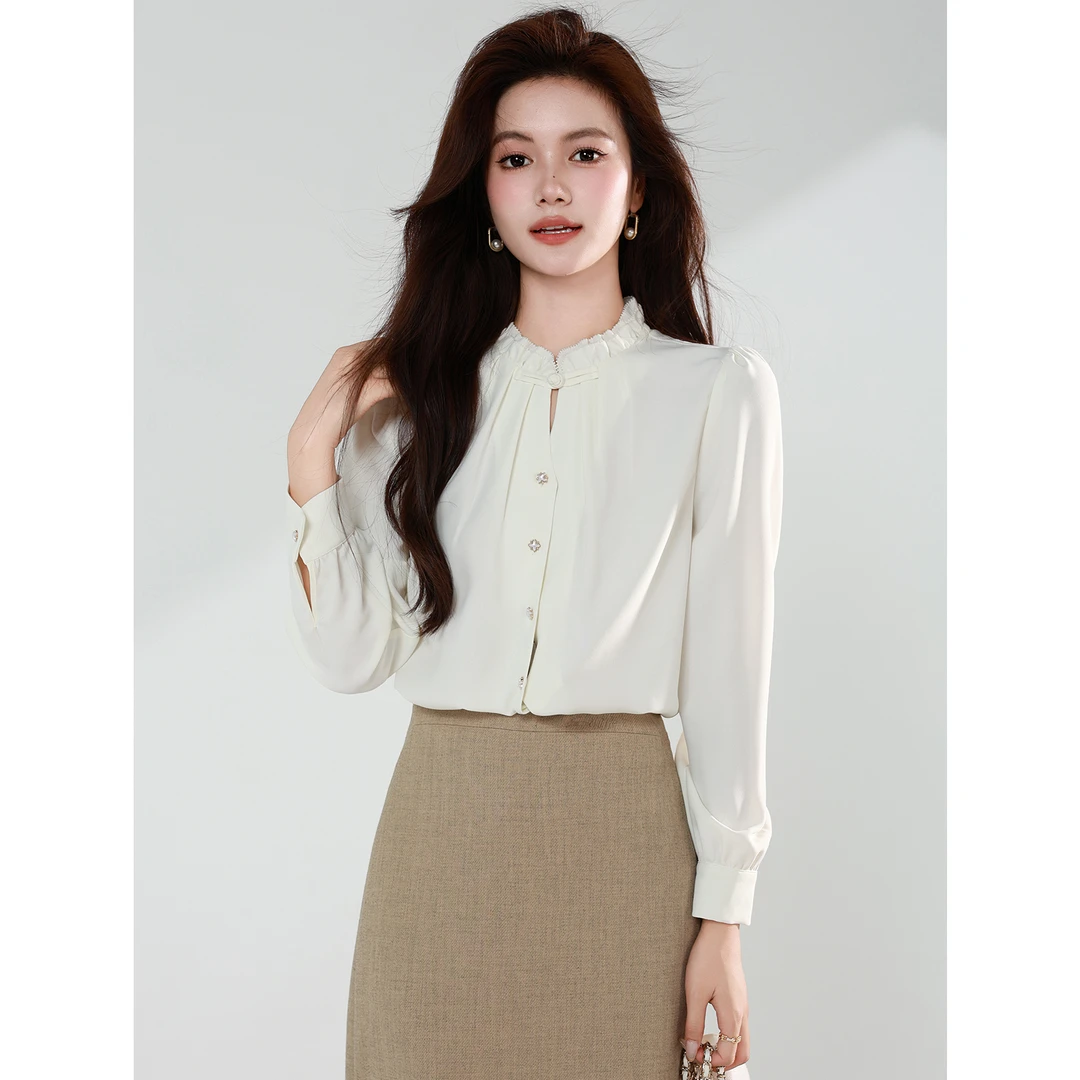 D【晚来秋】2024秋季气质百搭衬衫1431209CC