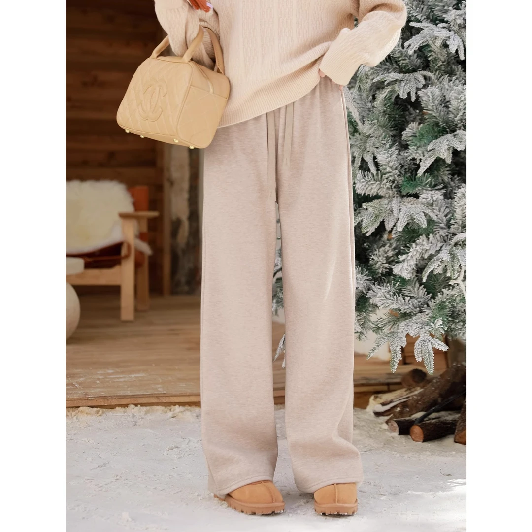 D【热能裤】2023秋冬加绒百搭阔腿裤1342058KC