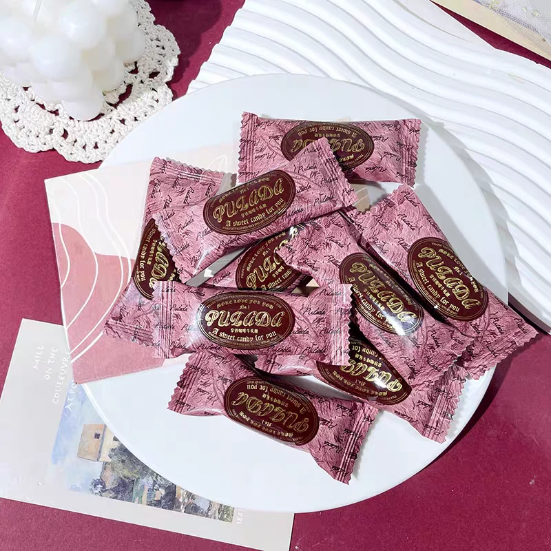 PULADA朴拉达拿铁咖啡味牛轧糖高档结婚庆喜糖年货伴手礼散装