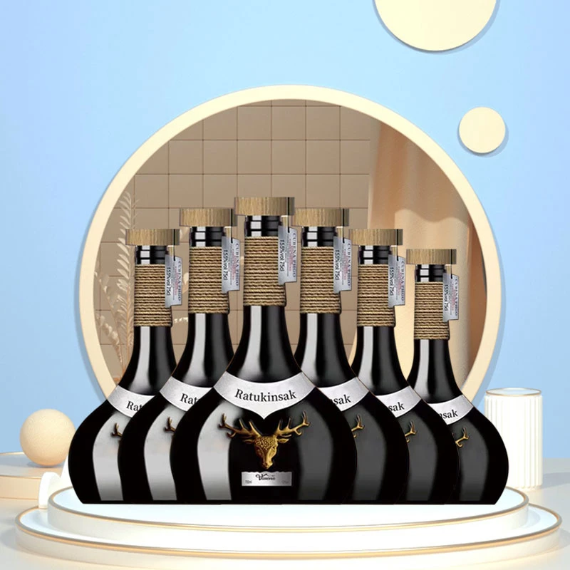 金鹿王干红葡萄酒750ML*6支（JY）