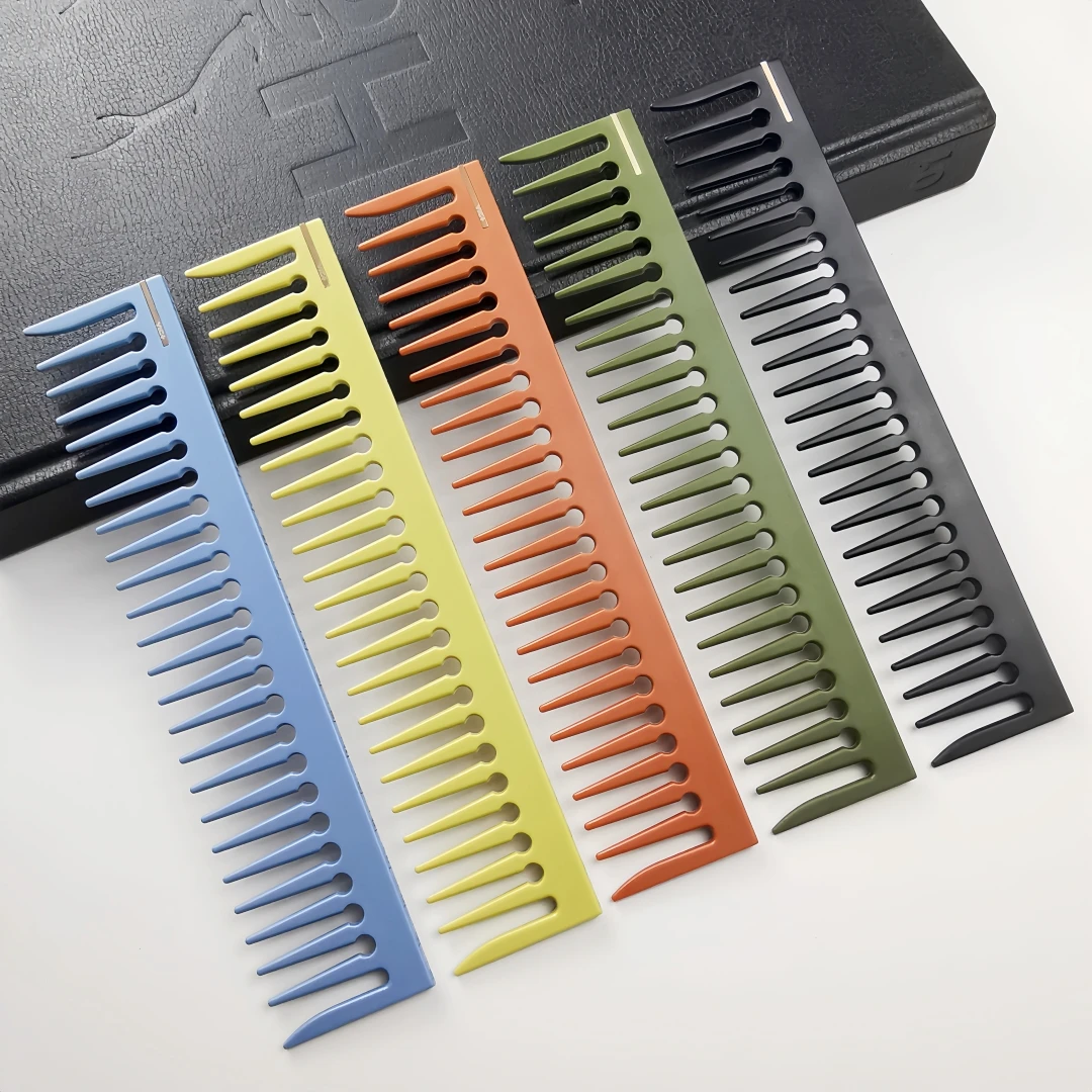 VIC+ 220专业宽齿刻度剪发梳子女士日系裁剪梳美发梳纹理梳理发梳