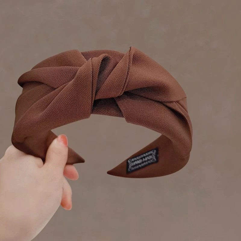 发箍女高级感头饰压发发捆复古港风宽边显脸小的头箍减龄独特发卡