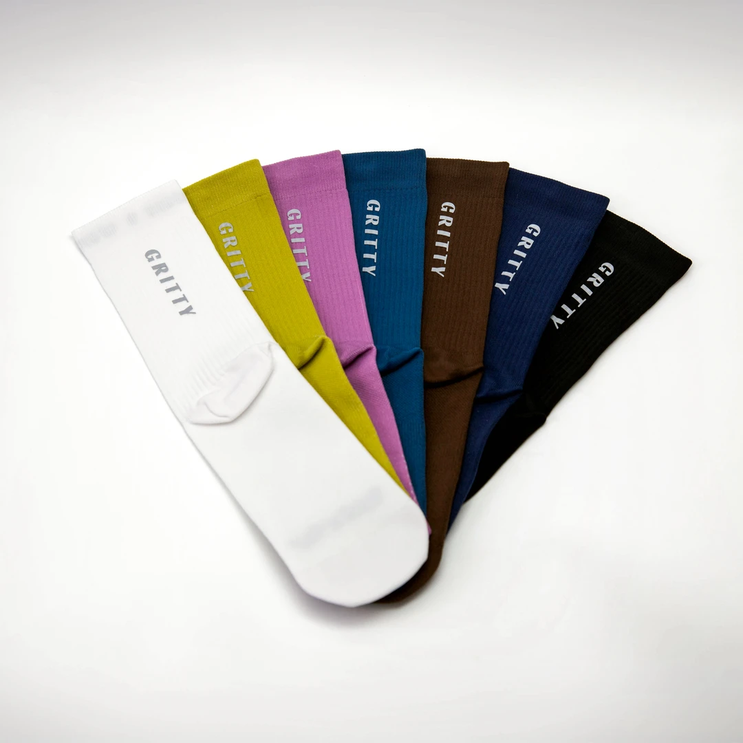 GRITTY专业骑行袜子一双随机发