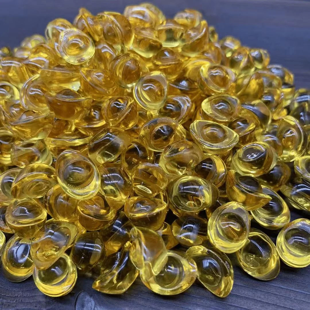 637 琉璃小元宝 工艺品